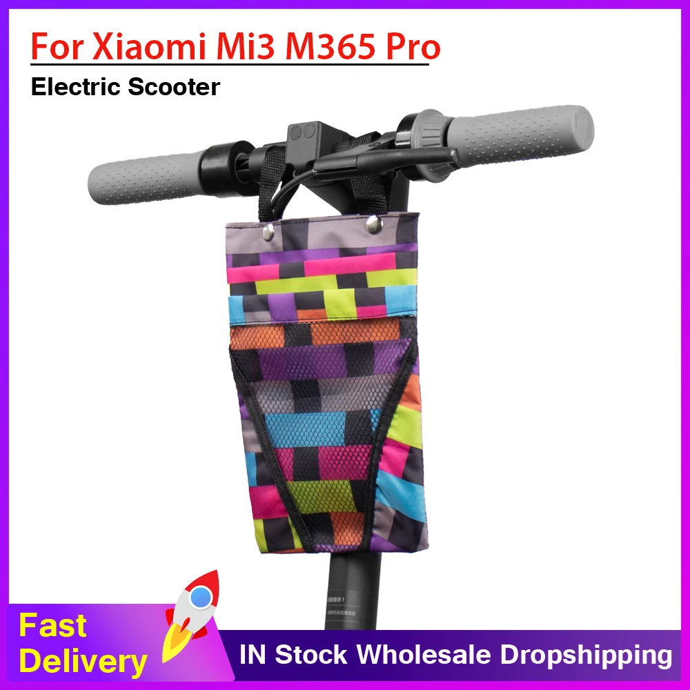 Bike Basket Multi-Purpose Detachable Waterproof Front Basket For xiaomi M365 Pro MI3 Max G30 G30D Electric Scooter Storage Bag