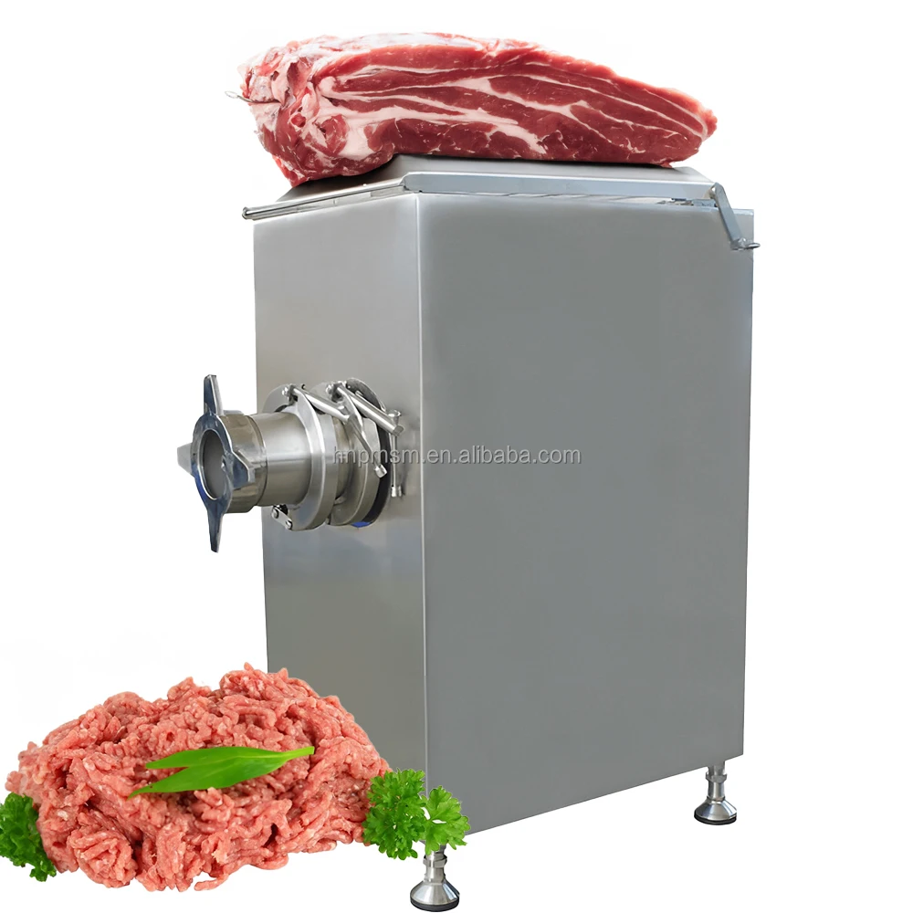 Meat Grinder Machine Chicken Skin Grinding Electric Mince Meat Cutter Commercial Grinder Slicer Stainless Mincer