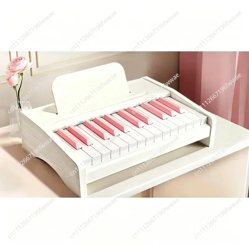 Children's 37-Key Wooden Electronic Organ | Baby Music Enlightenment Piano | Professional Birthday Gift
