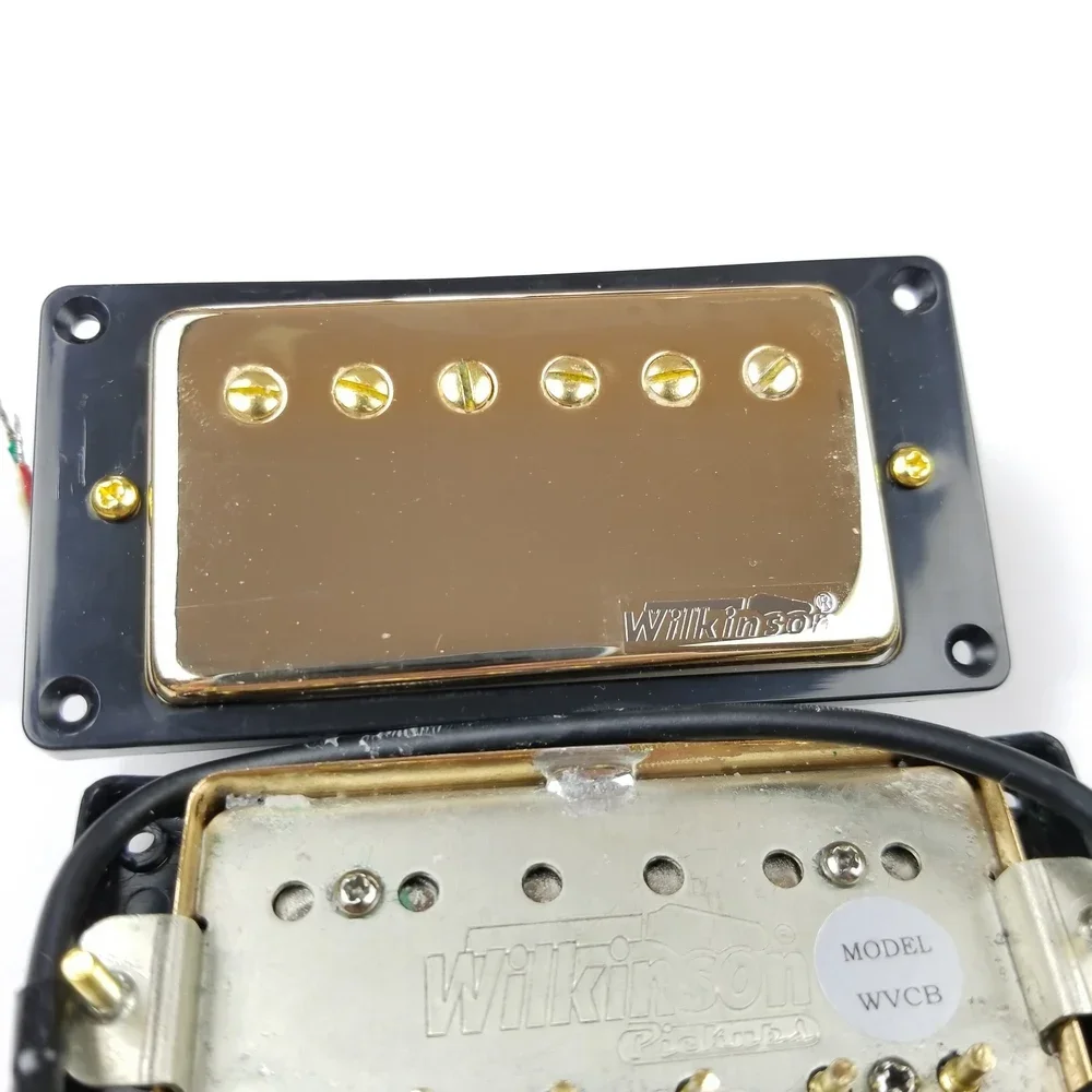 NEW Wilkinson Gold LP SG ES Electric Guitar Humbucker Pickups closed WVC Gold Cover Made In Korea