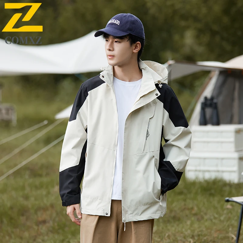 

Unisex Hard shell Windbreaker Lightweight Autumn Waterproof Hiking Jackets Windproof Outdoor Coat for Trekking Urban Sports 2025