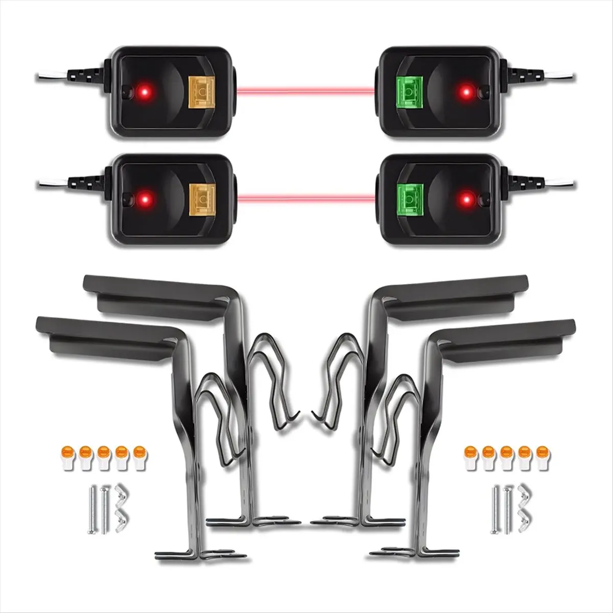 AA77 NEW  2X 820CB SafetySensor Eye Bracket Kit, Garage Door Openers 1997 Onwards, Replacement 41A5034 A