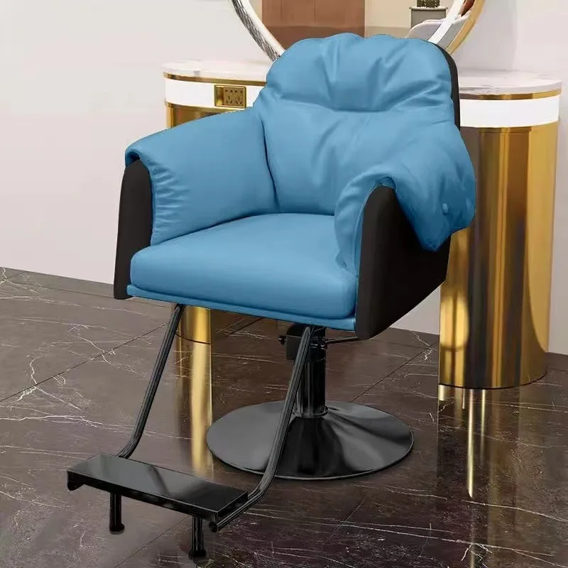 

Reception Stylist Barber Chair Stool Beauty Waiting Luxury Braiding Barber Chair Saddle Sillon De Pedicure Para Spa Furniture