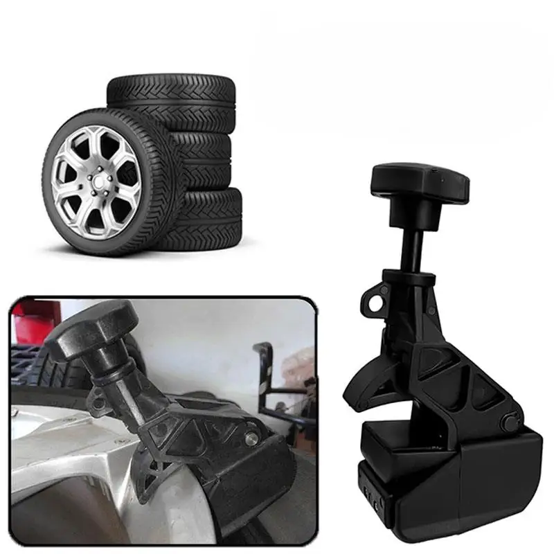 Portable Tire Dismounting Machine Dismounting Tire Clamp Adapter Universal Tire Rim Clamp Tire Presser Pry Wheel Shifting Helper