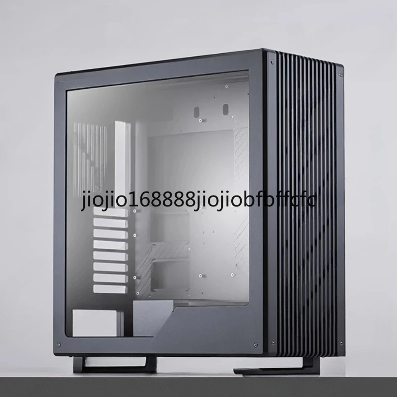 Suitable for  Aluminum alloy computer case, all aluminum, split tower water-cooled desktop side transparent