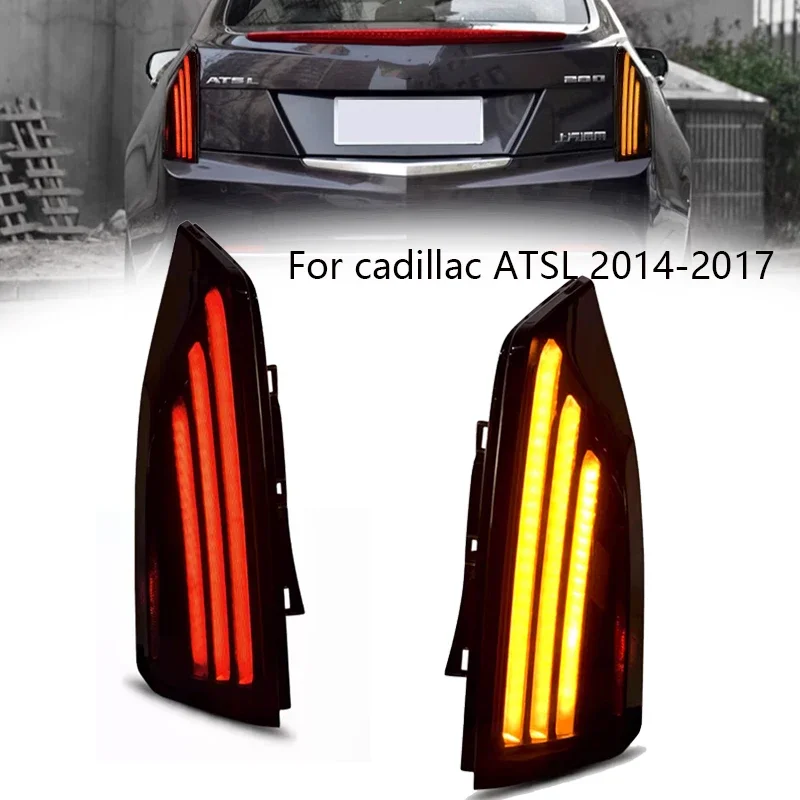 

LED Taillights Rear Lamps Assembly Hit For Cadillac ATSL 2014-2017 Year LED Auto Back Parts