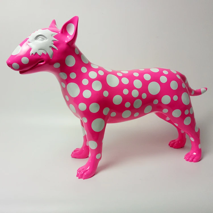Eco-Friendly Resin Sculpture TV Movie Character 8-10 Year Lifetime Lightweight Handmade Custom Design Life-Size Dog Statue