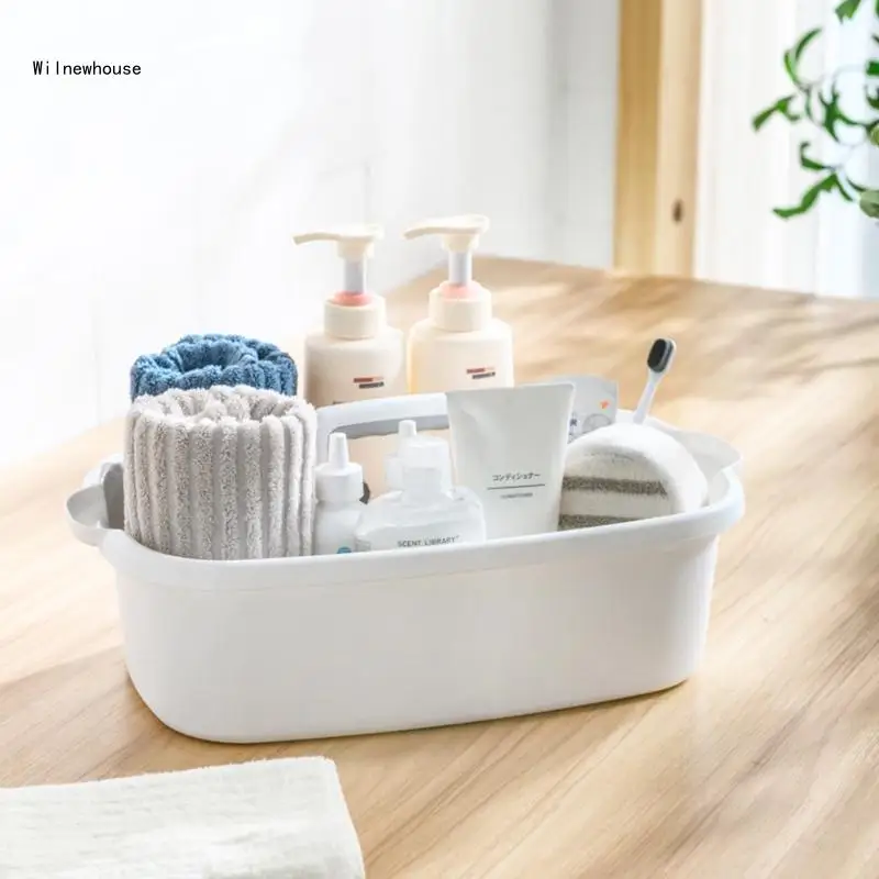 Bathroom Stoarge Basket Shower Supplies Cosmetic Storage Container for Makeup Brush Lipstick Jewelry Desktop Holder Dropship