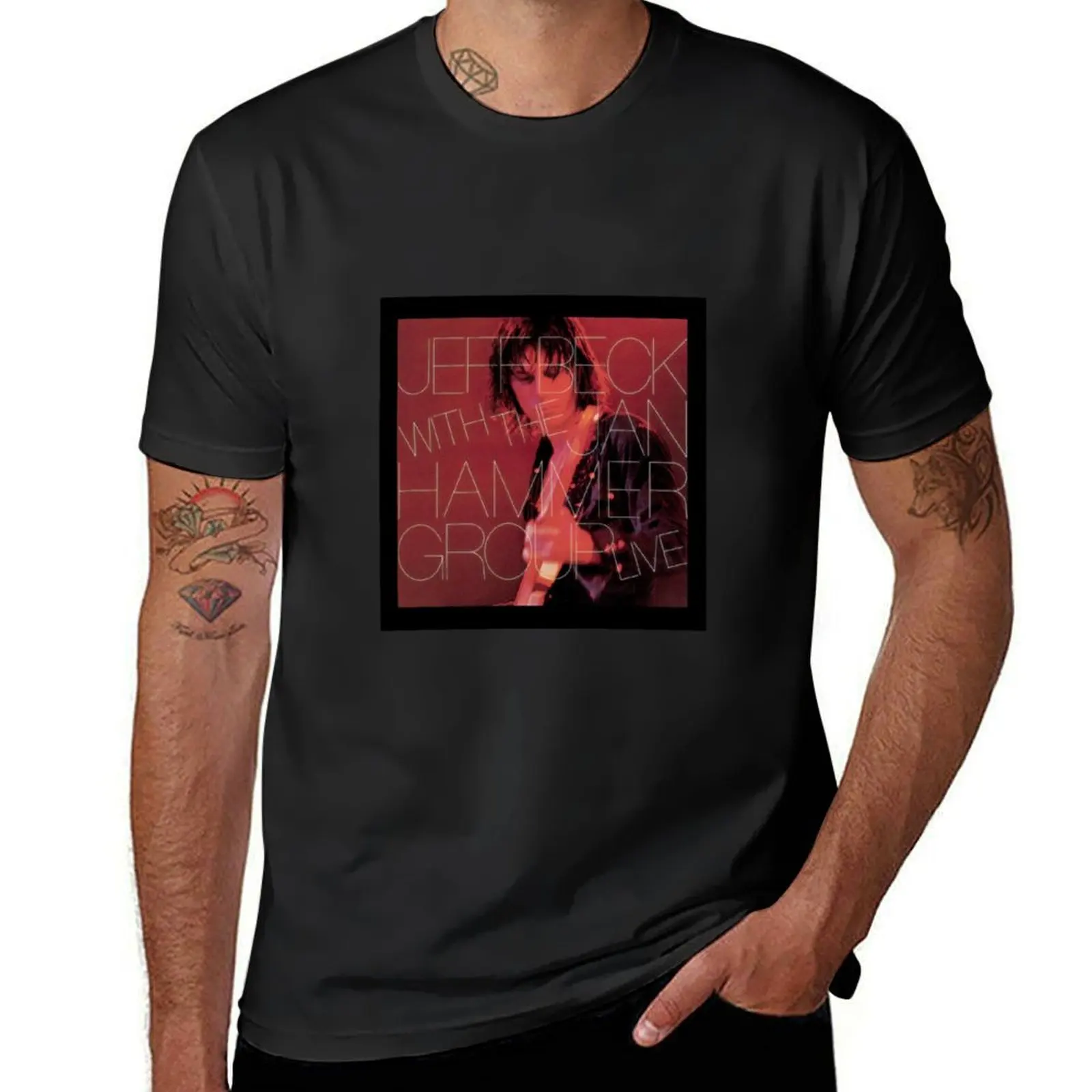 Jeff beck with the jan hammer group live| Perfect Gift T-Shirt plus sizes plus size tops oversizeds mens t shirt