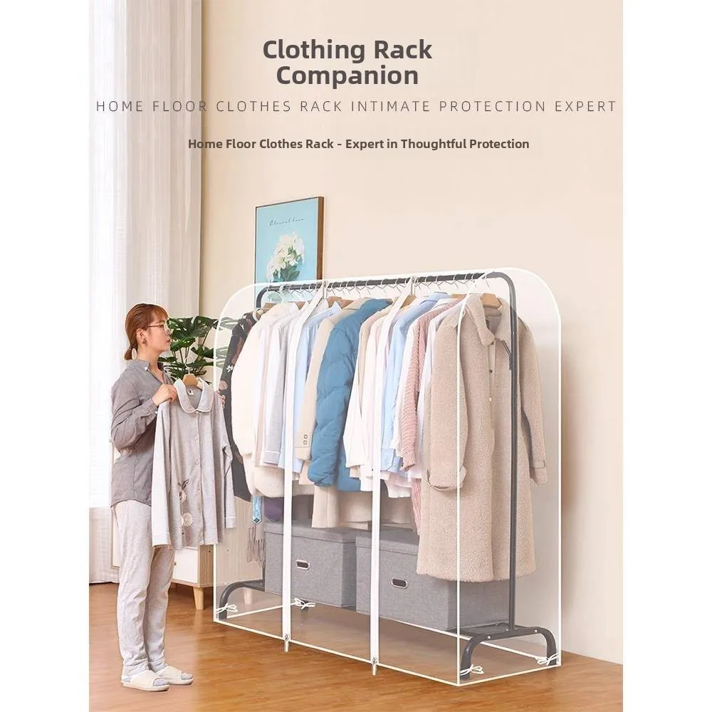 

Прозрачный пластиковый пылезащитный чехол для одежды Drng Ra Home Dustproof Organizer от SongE, новинка 202308