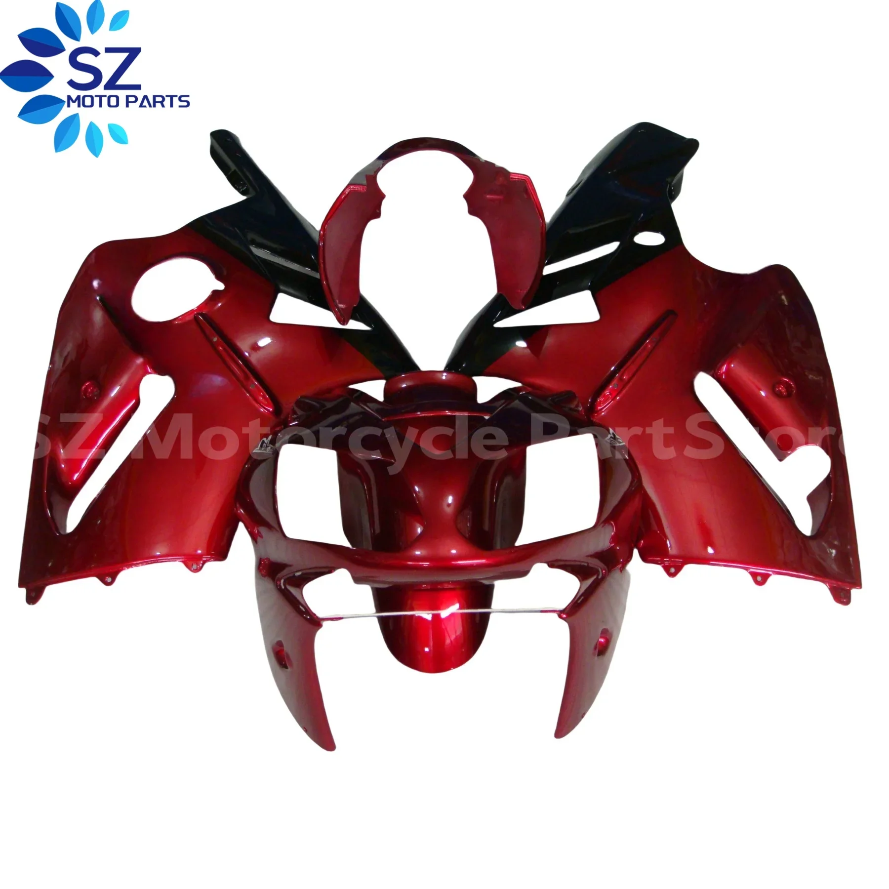 

ABS Injection Molded Fairing Kit for Kawasaki ZX12R 2002 2003 2004 2005 Motorcycle Plastic Shell Bodywork Set