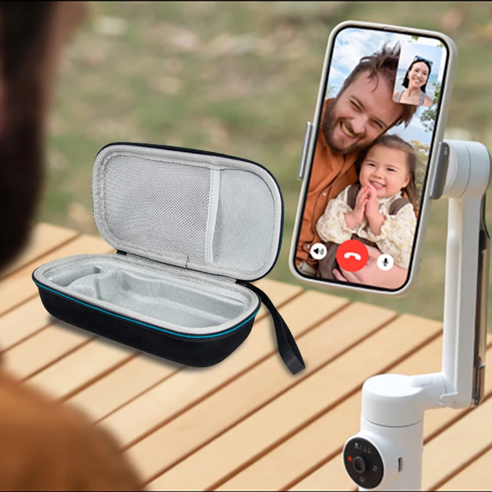 Hard Carrying Handheld Gimbal Stabilizer Case Portable Storage Bag for Insta360 Flow Accessories Travel Protective Anti-fall Box
