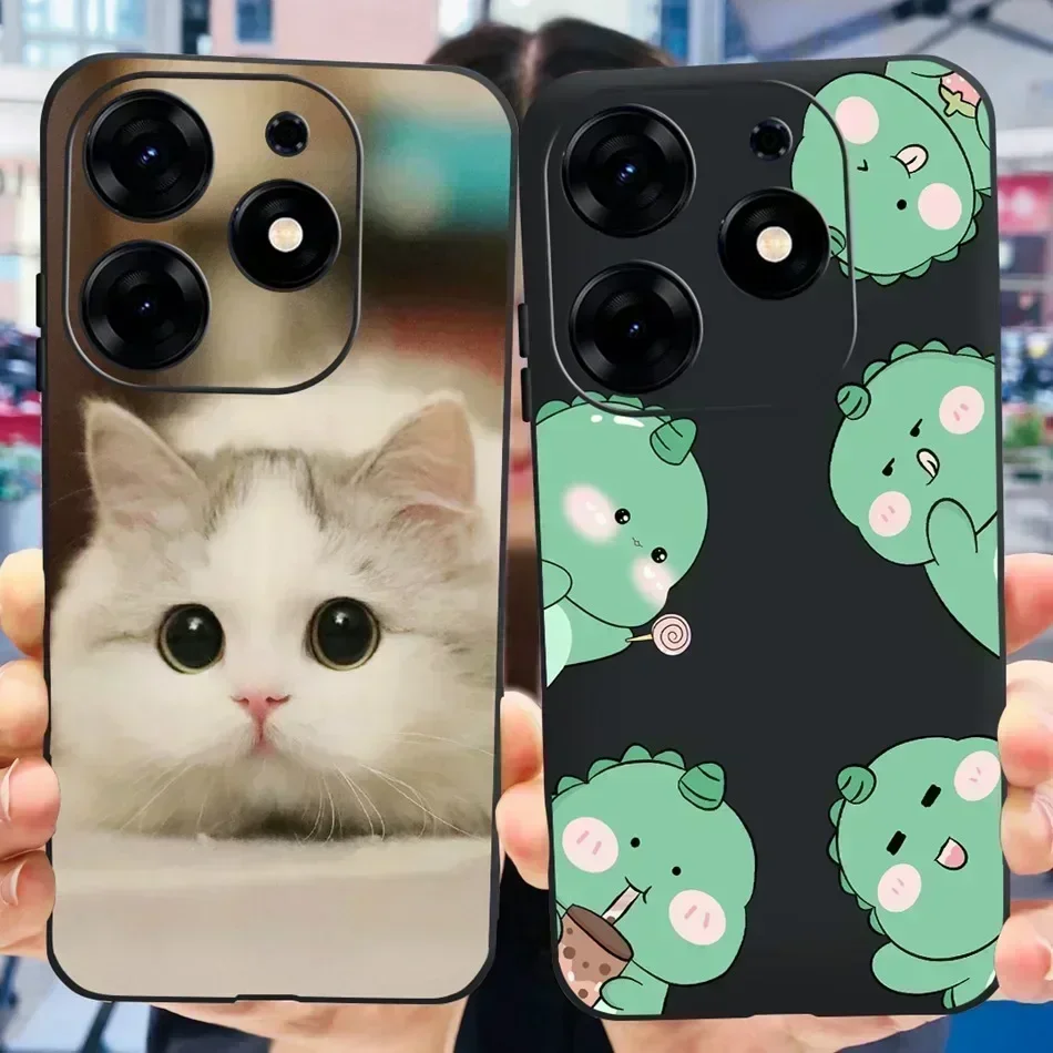 Für Tecno Spark 10 Pro Fall Spark 10 Pro KI7 2023 Mode Elegante Druck Weiche Silikon TPU Telefon Zurück Abdeckung stoßstange