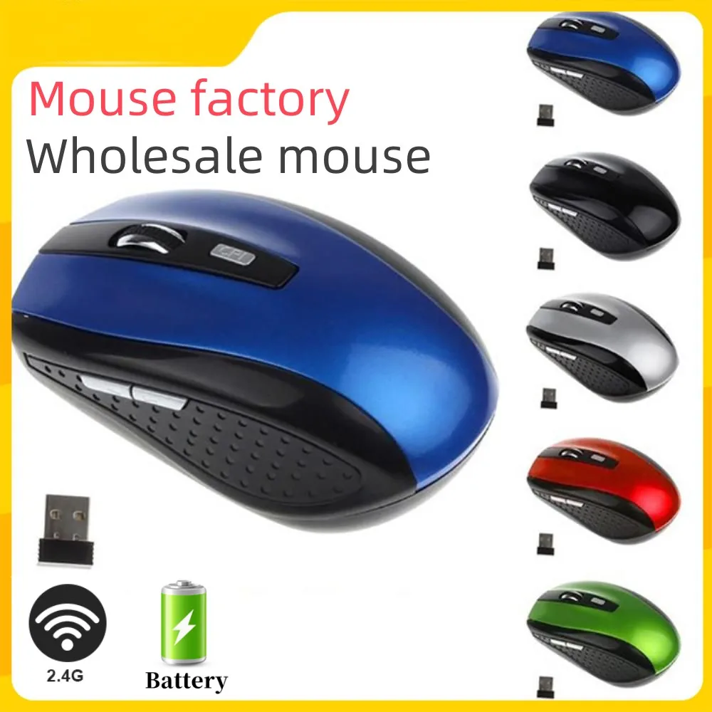 Pc Gamer Gaming Wireless Mouse  Ergonomic Mouse 6 Keys 2.4GHz Mause  Computer Mouse Mice for Gaming Office inalámbrico laptop