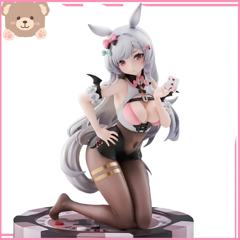 

1/7 Girl Toys Japanese Anime Figures 19cm Lumao Sauce Lucky Dealer Game Collectible Model Doll PVC Action Figure Toy collectible