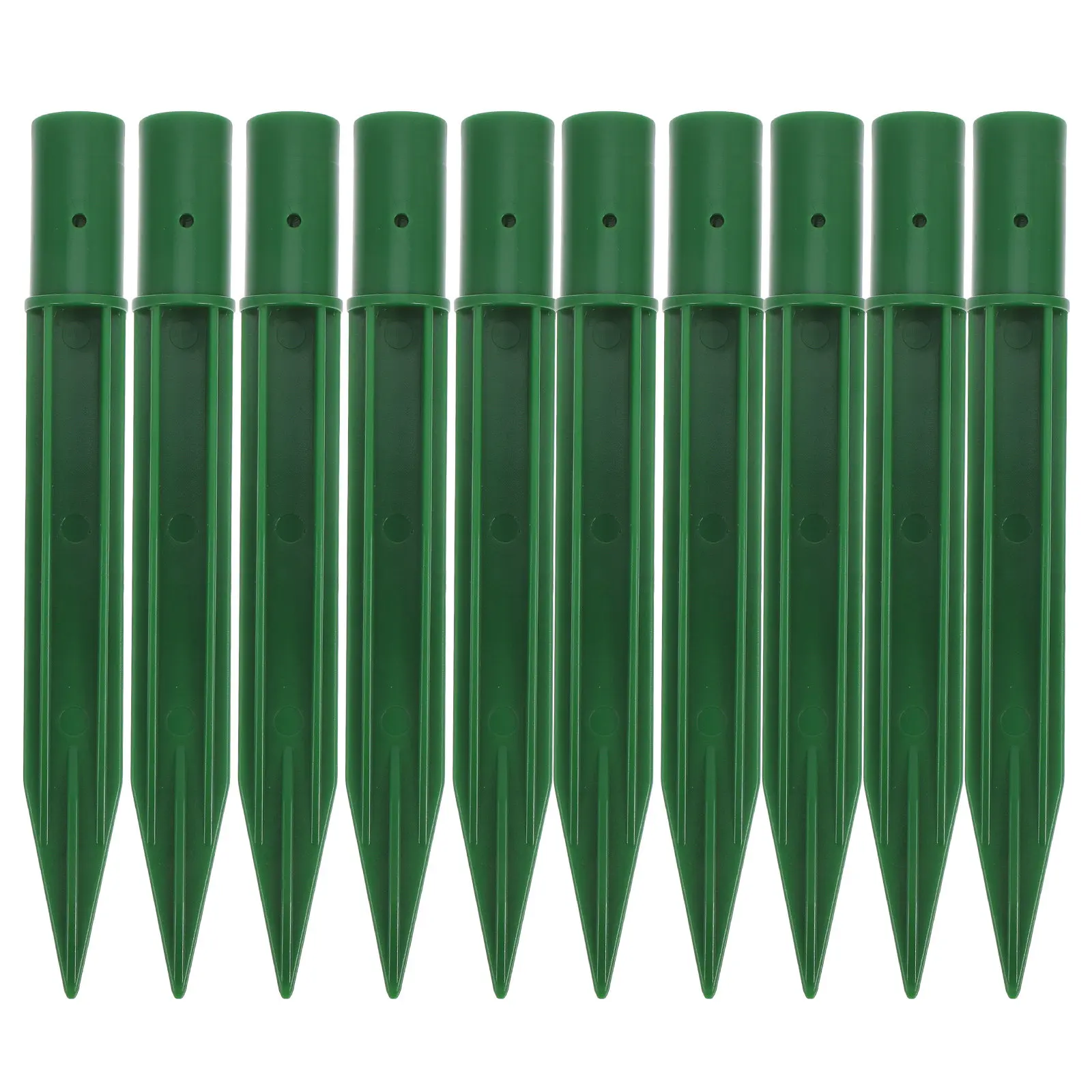 10Pcs Heavy Duty PP Light Stakes for Christmas Torch Solar Pathway Lights Outdoor Garden Lawn Snow Sand Ground Installation