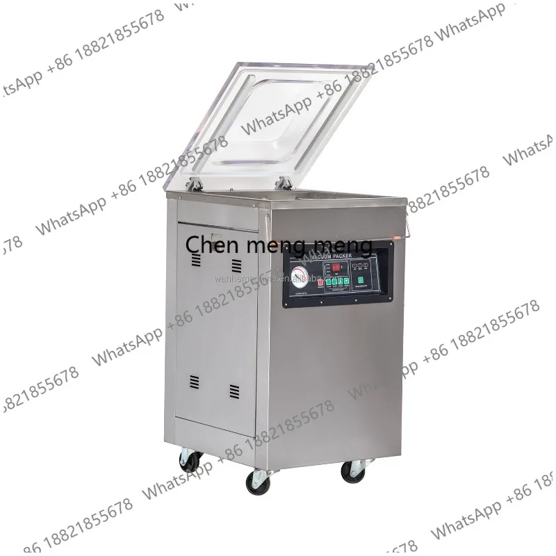 Chicken Sausage Meat Fish Food Vacuum Sealing Packing Machine Dzq 400 Single Chamber Vacuum Packer