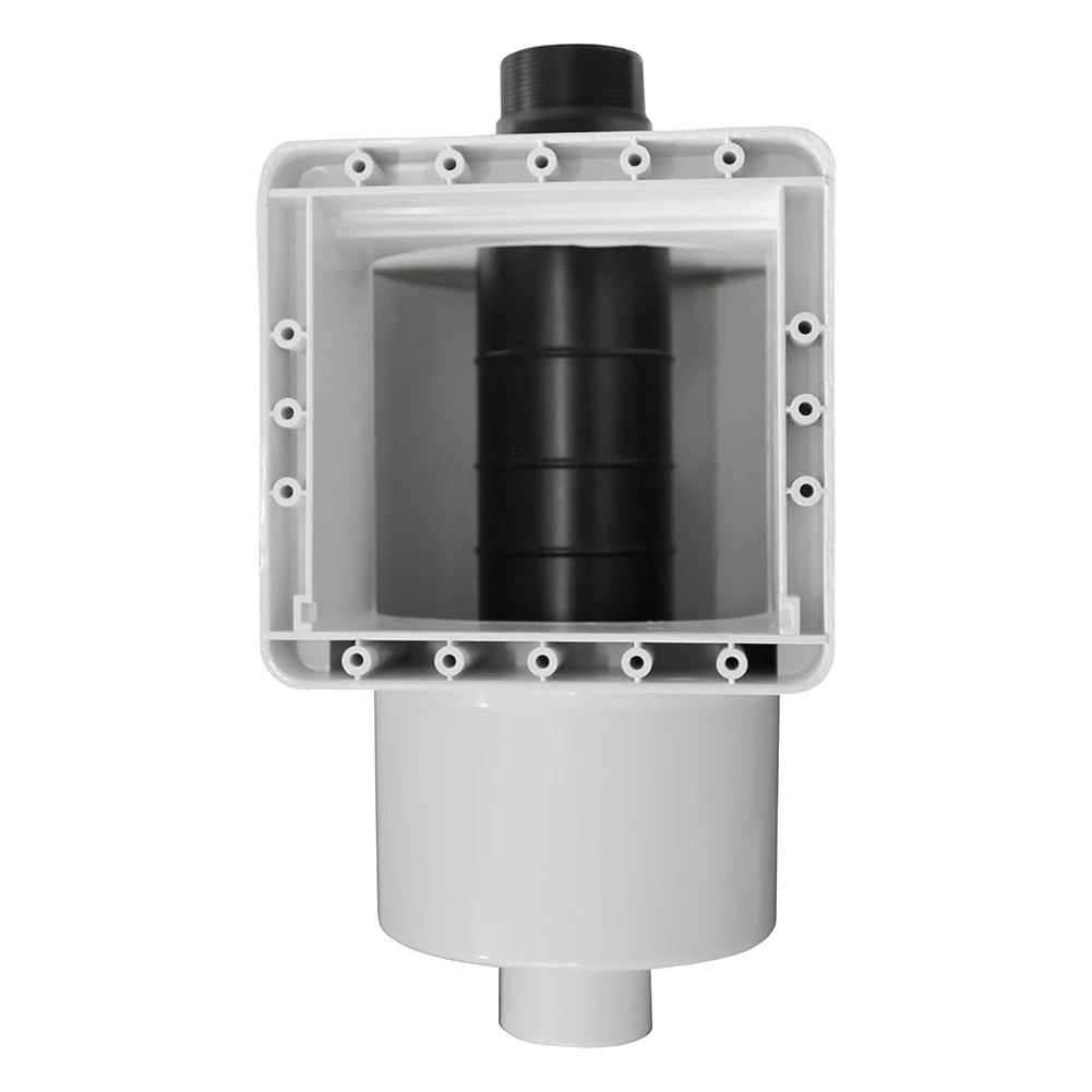 1/3pcs Skimmer Tubo per l'inverno Filettatura esterna 1/2 "E 2" Tubo per l'inverno Parti del tubo antigelo Accessori per la vita all'aperto