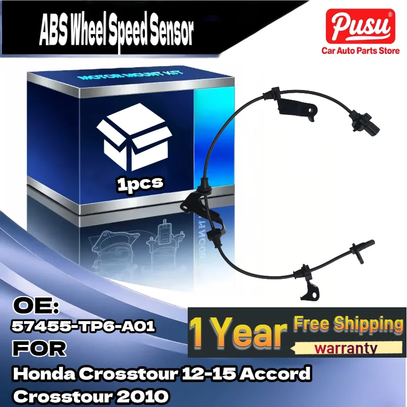 

OEM 57455-TP6-A01 ABS Wheel Speed Sensor for Honda Crosstour 2012-2015 Left Front