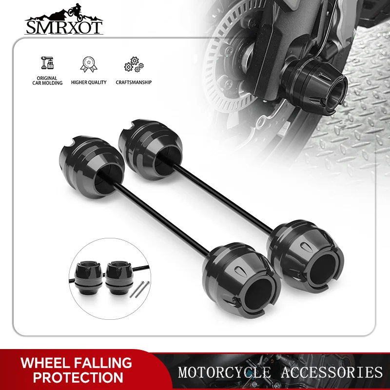 Protezione dalla caduta Per S1000RR S1000R S1000XR M1000RR M1000R M1000XR Moto Asse Ruota Anteriore e Posteriore Forcella Crash Slider Cap
