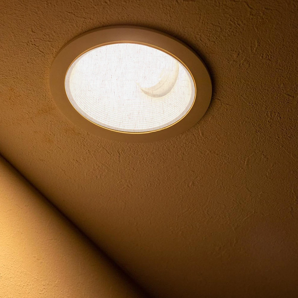

Downlight Shade Diffuser Dazzling Proof Lampshades Chandelier Cloth Ceiling Cover