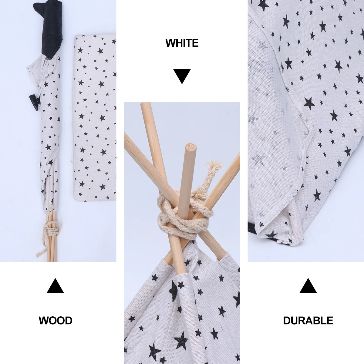 Haustierzelt Hund Versteckbett Tragbare Hausbetten Katze Mini für Haustiere Holz Winzige Hunde Mobile Klein Innenbereich