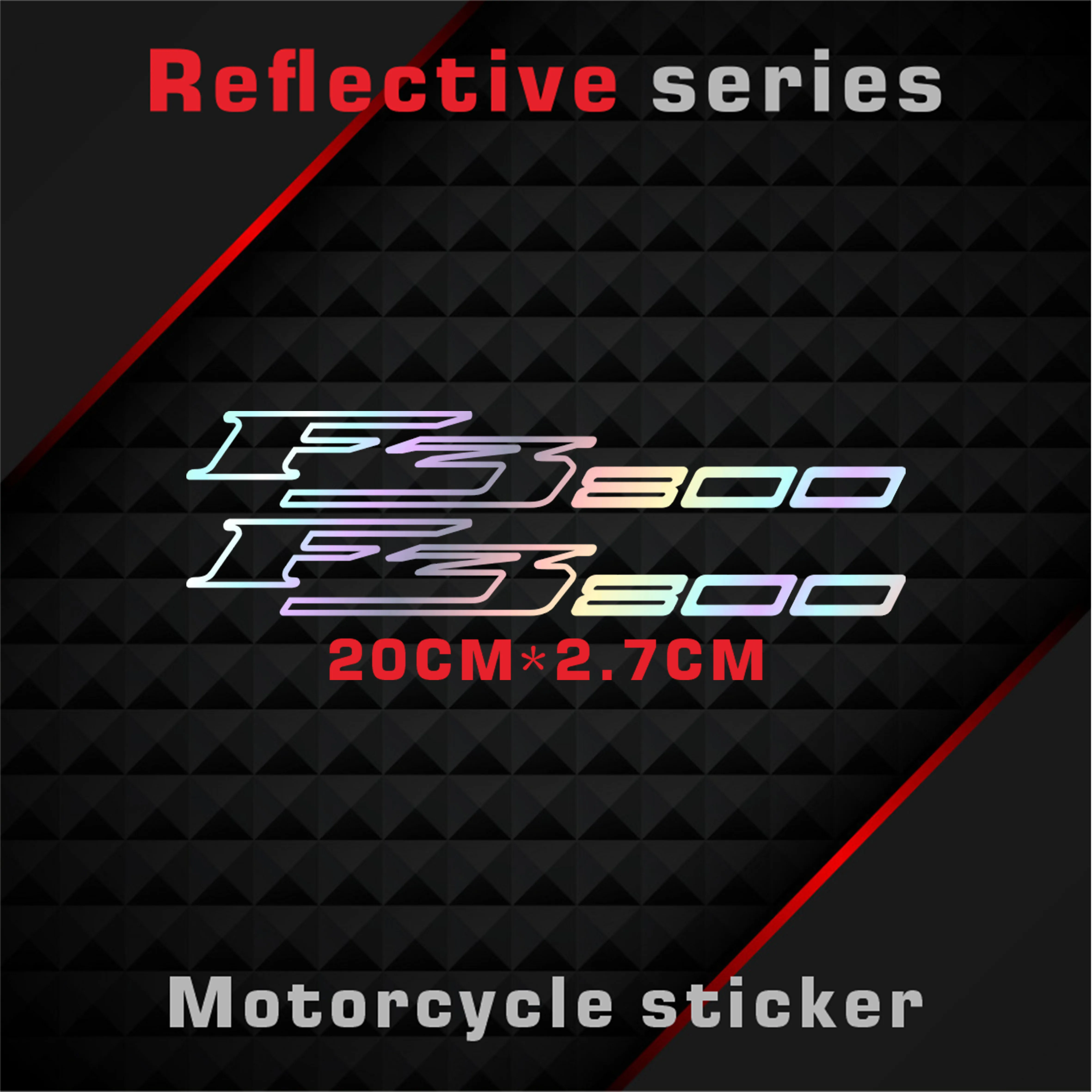 

New Motorcycle Stickers Body Reflective Waterproof Body fuel tank logo sticker Kit For MVAgusta F3800 Decorative stickers