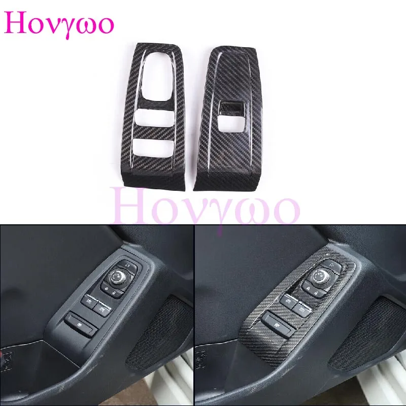 

Real Hard Carbon Interior Door Lift Button Panel Window Switch Cover For Subaru BRZ For Toyota GR86 2022up