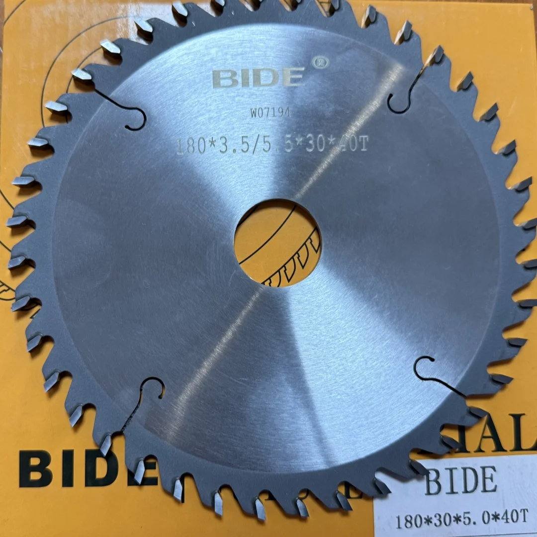D180 Деревообрабатывающая долбежная пила 5,0/5,5, плотная доска из утолщенного сплава, прочный бесшумный инструмент для пилы для деревообработки