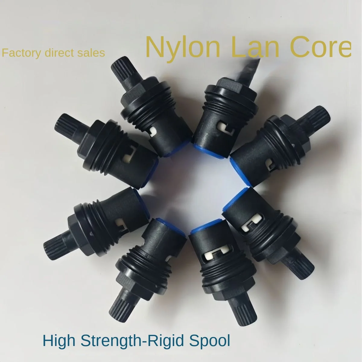 Universal faucet spool all copper 4-cent fast-opening faucet core triangular valve single cold and hot water ceramic accessories