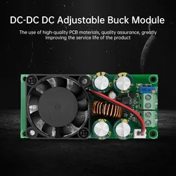 Constant Current Buck Converter Module DC 25 - 120V to DC1.2 - 35V 10A Adjustable Buck Voltage Regulator Module