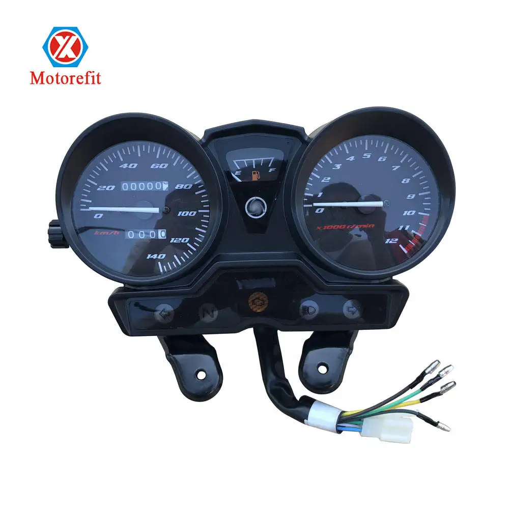 Motorcycle Tachometer for YAMAHA YBR125 Speedometer Meter Gauge Moto Tacho Instrument Clock No Gear Monitor