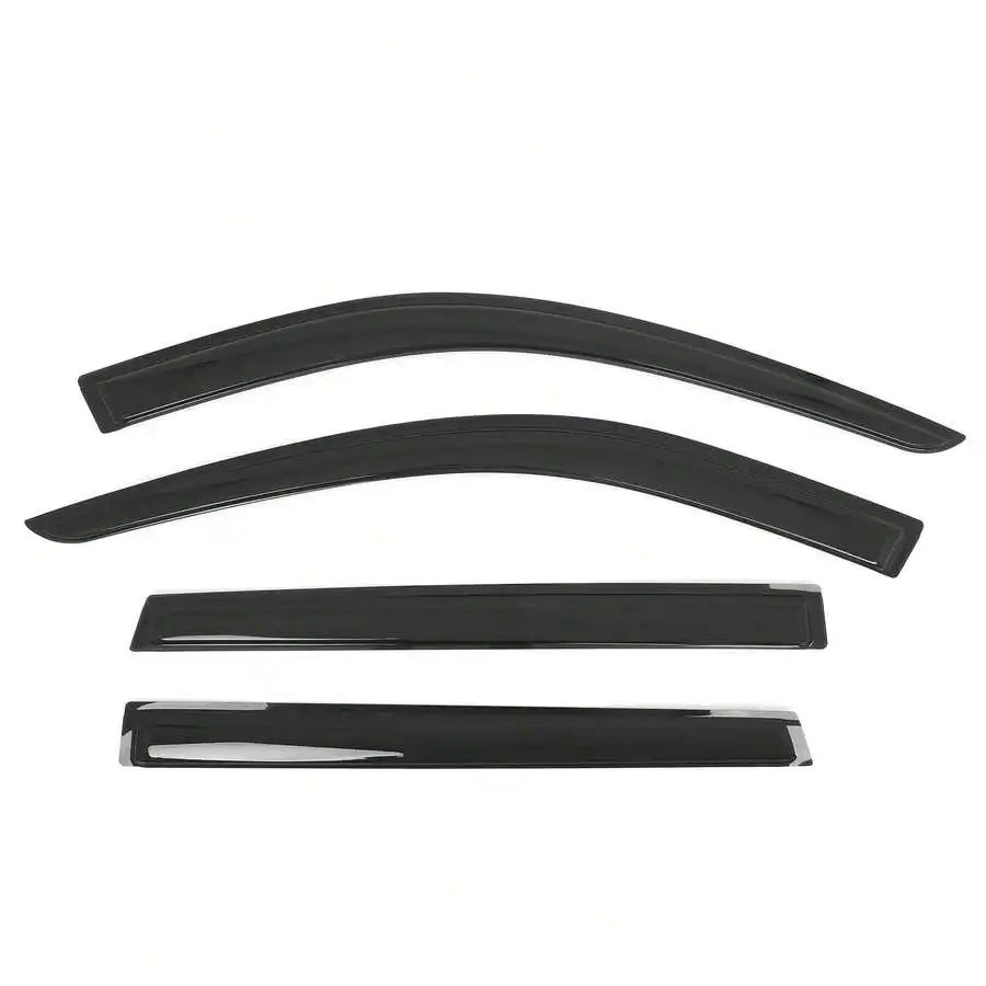 4PCS Tape On Window Visors Compatible With Kia Telluride 2020-2025 Acrylic Smoke/Tinted Rain Guards Side Wind Deflectors Car