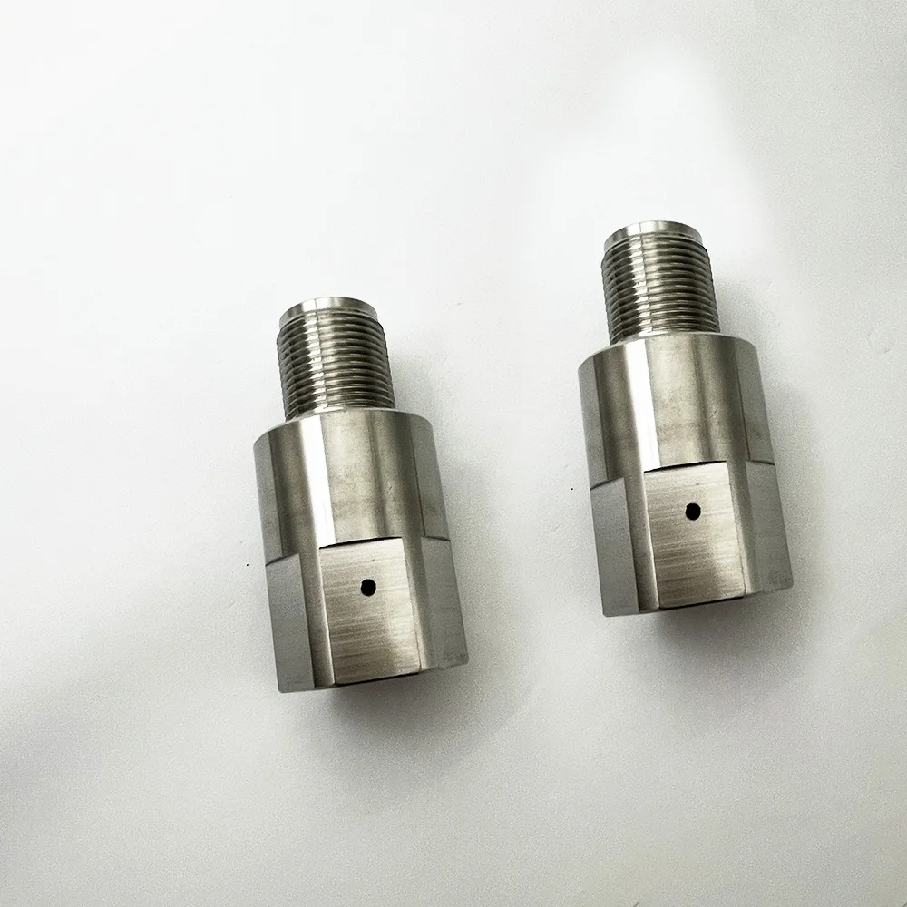 Waterjet Cutting Pump GA Sensor Adapter For Golden Arrow Water Jet Cutter Accumulator Check Valve Body Sealing Head Gland Nut
