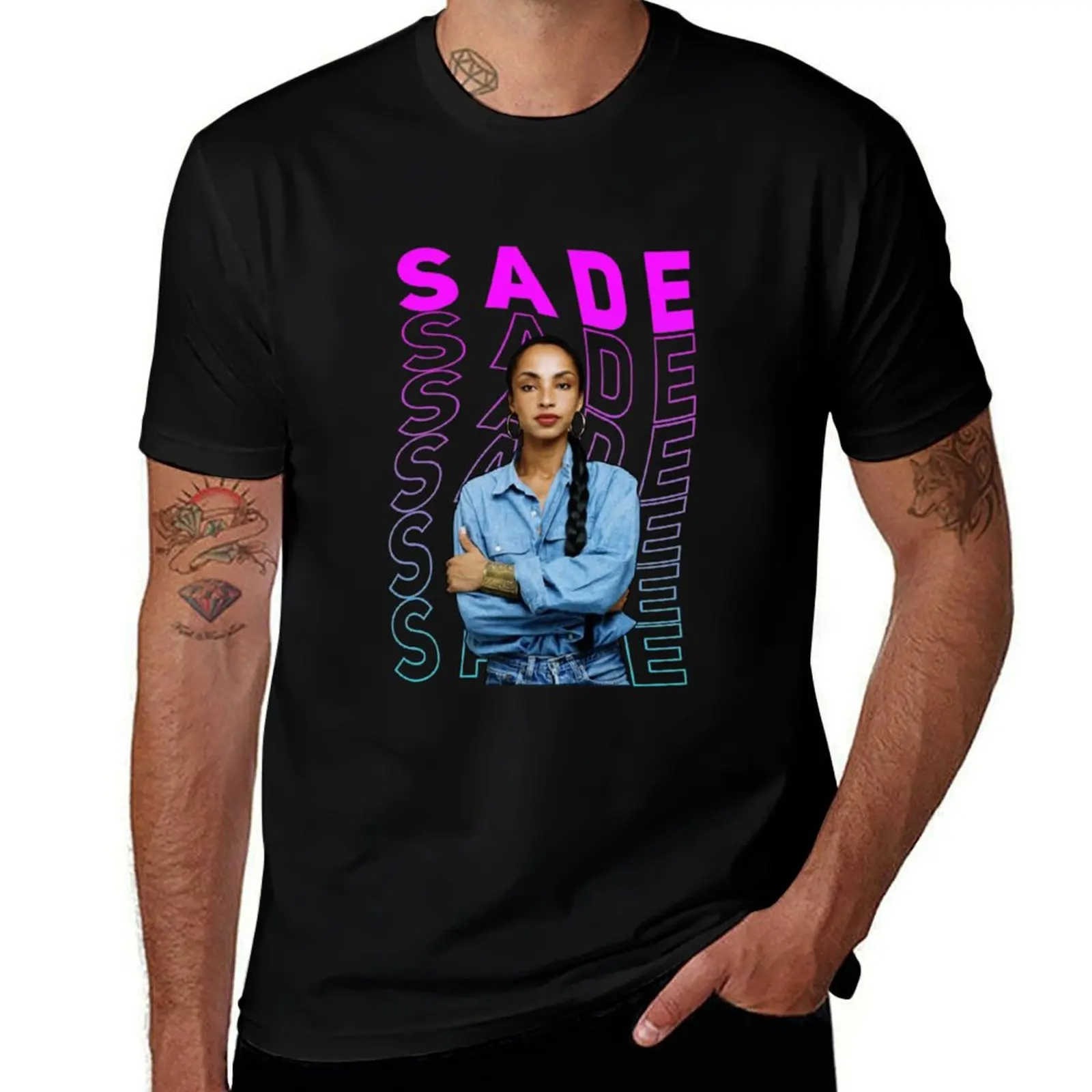 

Sade T-Shirt oversize t-shirts man quick-drying Personalized t-shirt custom t-shirts clothing for men