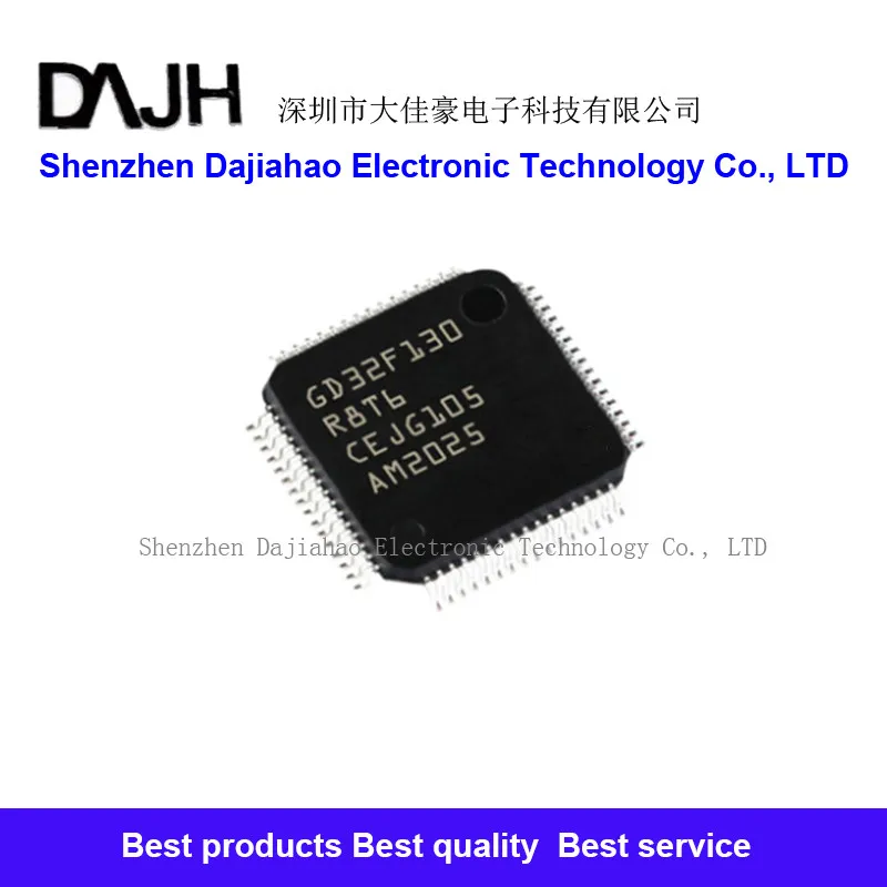 1 unids/lote GD32F130C8T6 QFP IC CHIPS en STOCK GD32F130