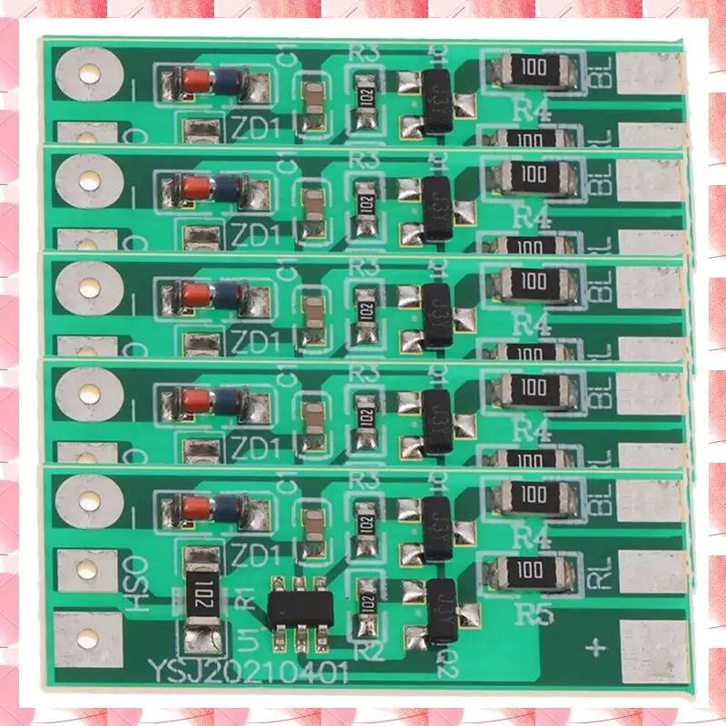 JAJA 3-12V Flashing LED Light Module Red Blue Two-Color Pair Flashing For Car Model Bicycle