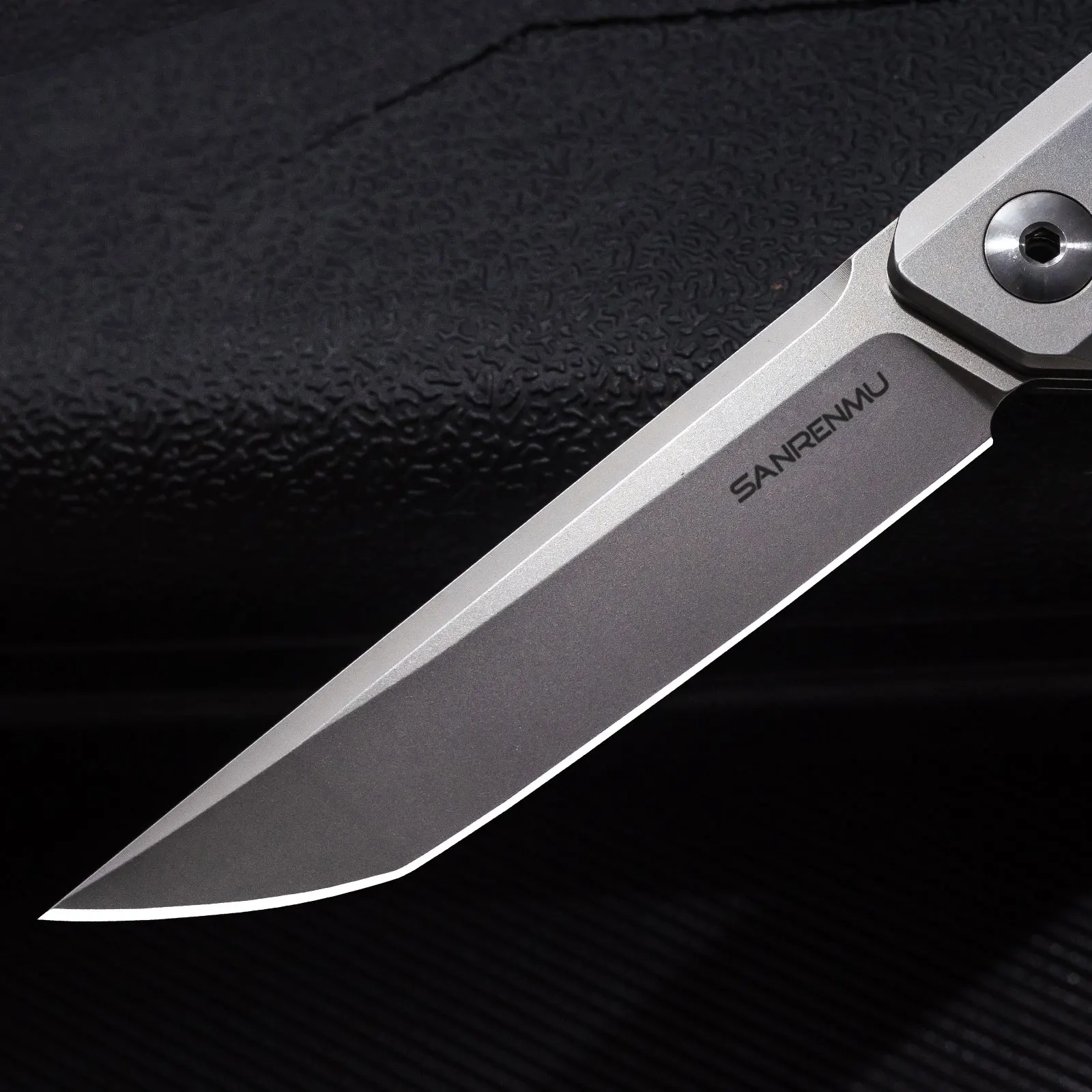 SANRENMU 1161/116 Łożyska kulkowe Flipper 14C28N Ostrze Myślistwo Outdoor Survival Camping EDC Narzędzie Kieszonkowy składany nóż SRM