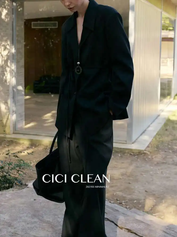 BJTZ Baidu Pure Kleur Eenvoudig 2025, Lente en Herfst Nieuwe Vrouwelijke Losse Tube Top Temperament Mode Broek Tweedelige set Bodycon