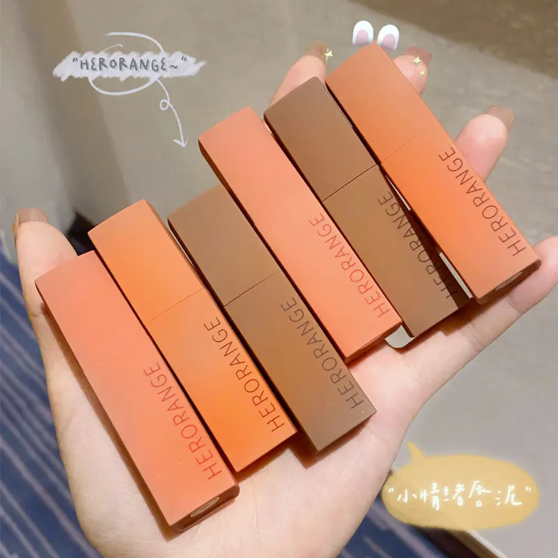 

Lip mud velvet matte and non-fading lip gloss lipstick