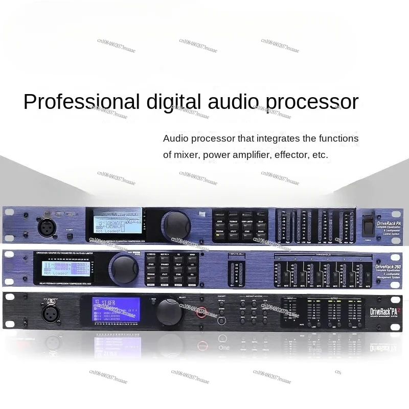 PA/PA2/260 Professional Digital Audio Processor 3 in 6 Out Speaker  Matrix Signal