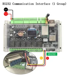 ESP32-S3 ER6 LORA IIC Relay Board Enables ESPhome and ARDUINO IDE RS485/RS232/0-10V and 4-20ma Input OLED display support MQTT