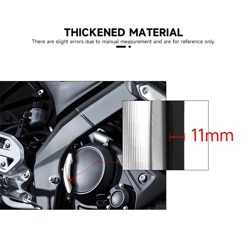 

Motorcycle Engine Protector Slider Cover Protection Cylinder Guard For MT-125 XSR 125 2021- MT125 XSR125(A) Accessories