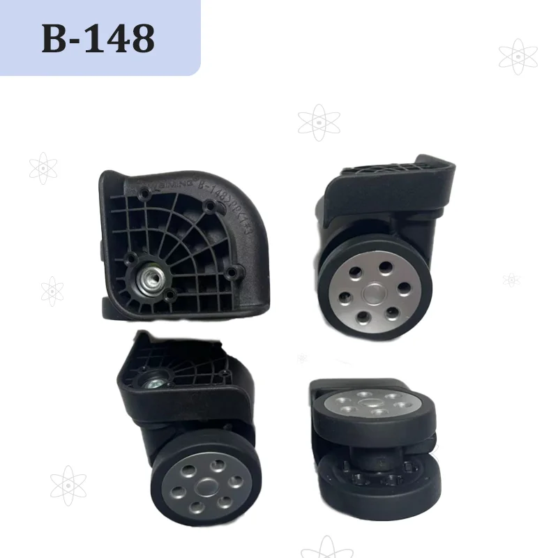 For WEI MING B-148 Non-Slip Luggage Wheel Accessory - Heavy Duty and Waterproof - Ideal Replacement Wheels for Checked Luggage