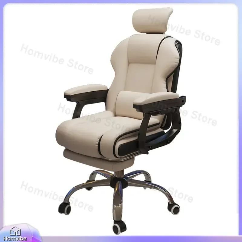 Ergonomic Gaming Chair with High Back Support Lumbar Pillow and Adjustable Armrests for Gamers Streamers Office Workers and
