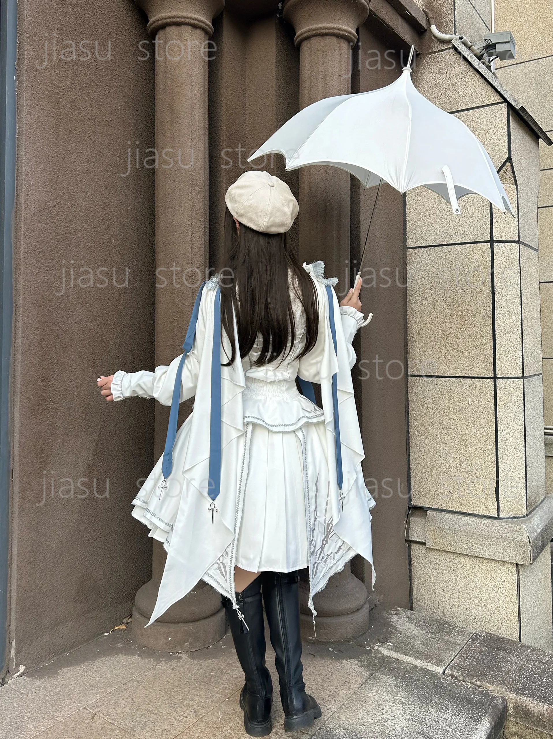 Umbrella Rain and Shine Lolita Gothic Dark Sunscreen Umbrella