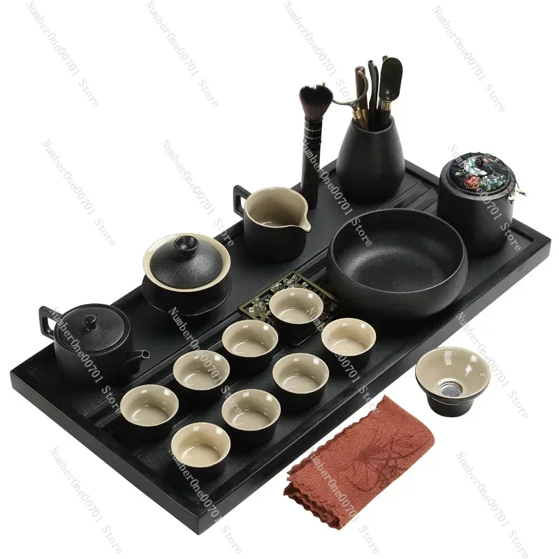 Magnetic Ceramic Tea Set Kungfu Bone China Luxury Afternoon Tea Set Ceremony Bubble Chinesische Teekanne Ceramics Pottery