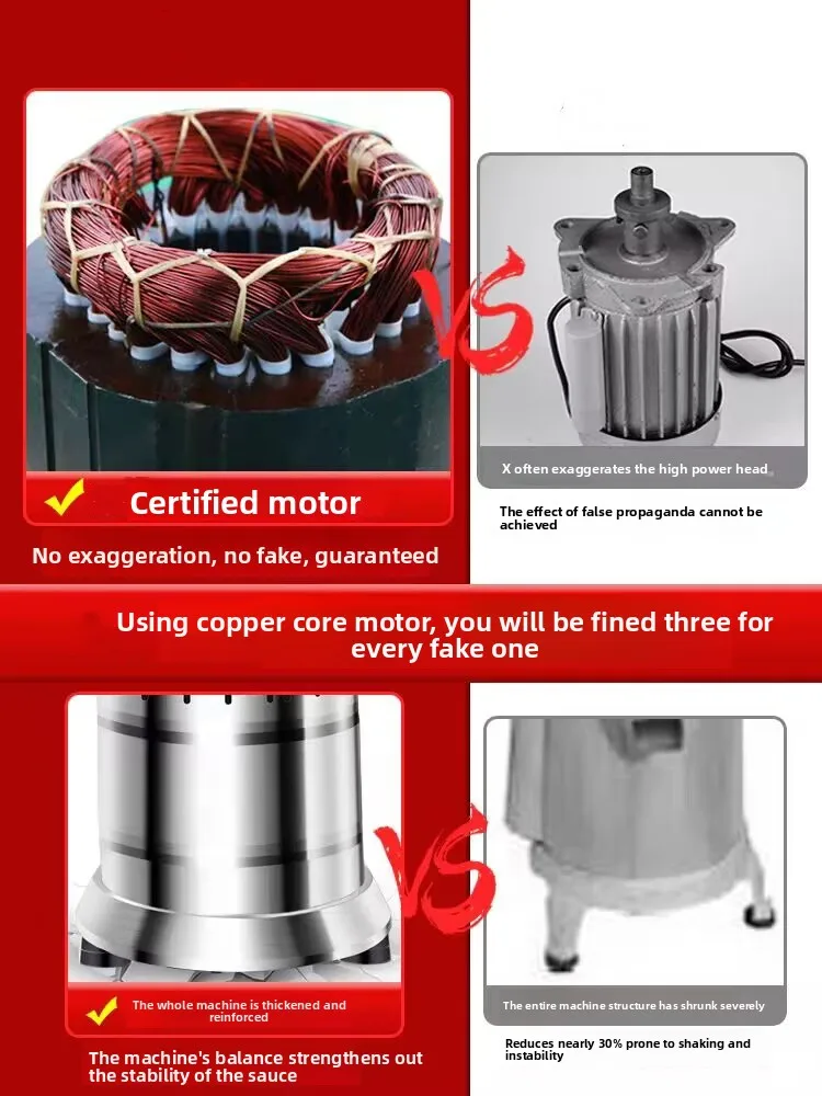 220V Commercial Automatic Soy Milk Maker Machine Large Capacity BPA-Free Stainless Steel, for Breakfast Shop/Home Use view 3