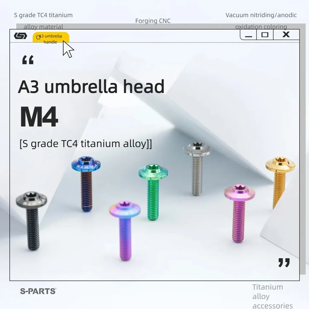 S Parts Titanium Um…