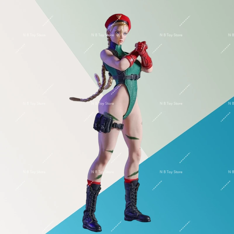 

Stock STAR MAN MS-009 1/6 Коллекционная мускулистая девушка-агент Cammy Soldier Боди с высоким воротником Дизайн Подвижная 12 Фигурка Игрушки